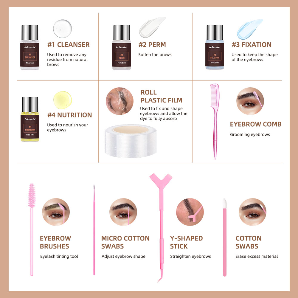 Semi-permanent Brow Lift Permi - огляд і ціна Brow Lamination Kit
