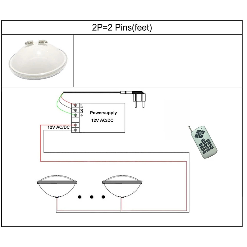 9W 12W RGB LED Underwater Ligh - огляд і ціна Xy Spa & Wellness