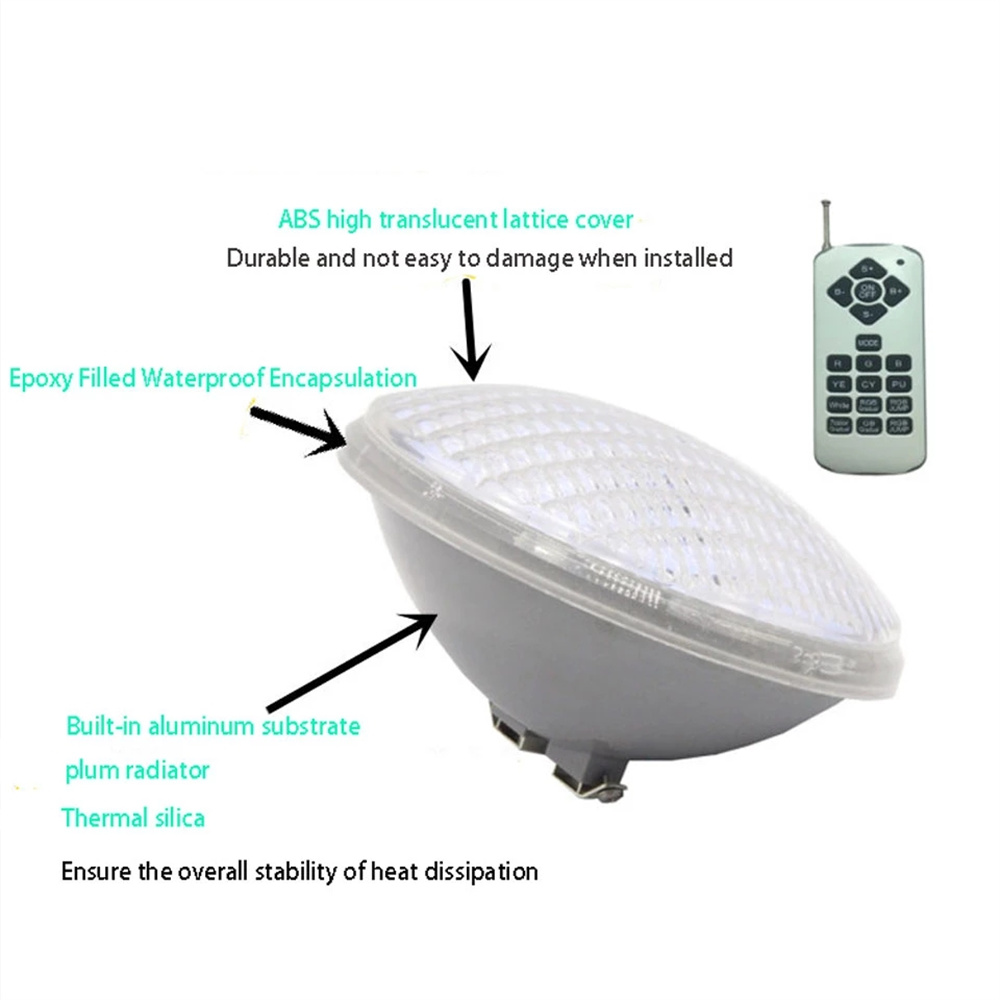 9W 12W RGB LED Underwater Ligh - огляд і ціна Xy Spa & Wellness