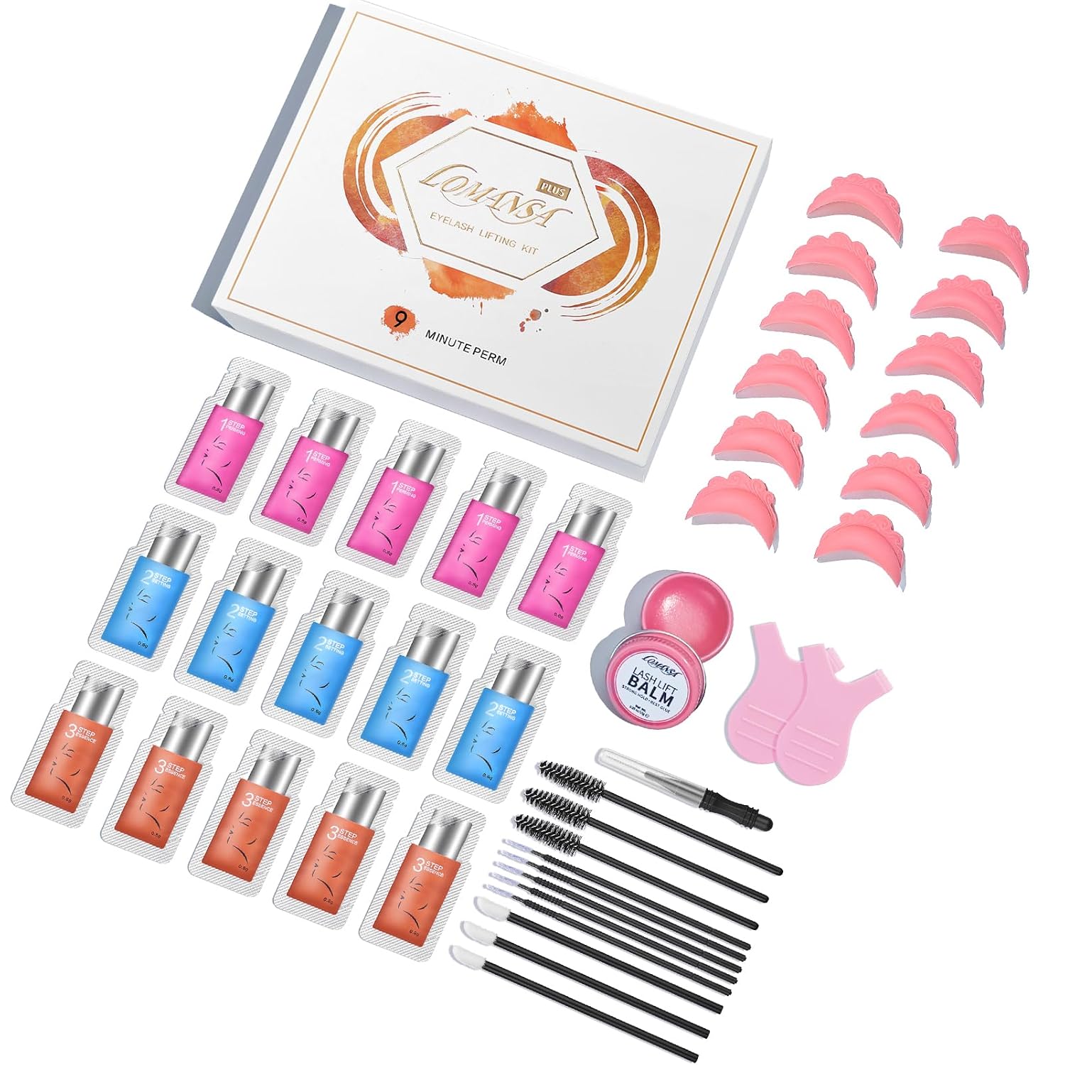 Lomansa Lash Lift Kit Eyelash  - огляд і ціна Brow Lamination Kit