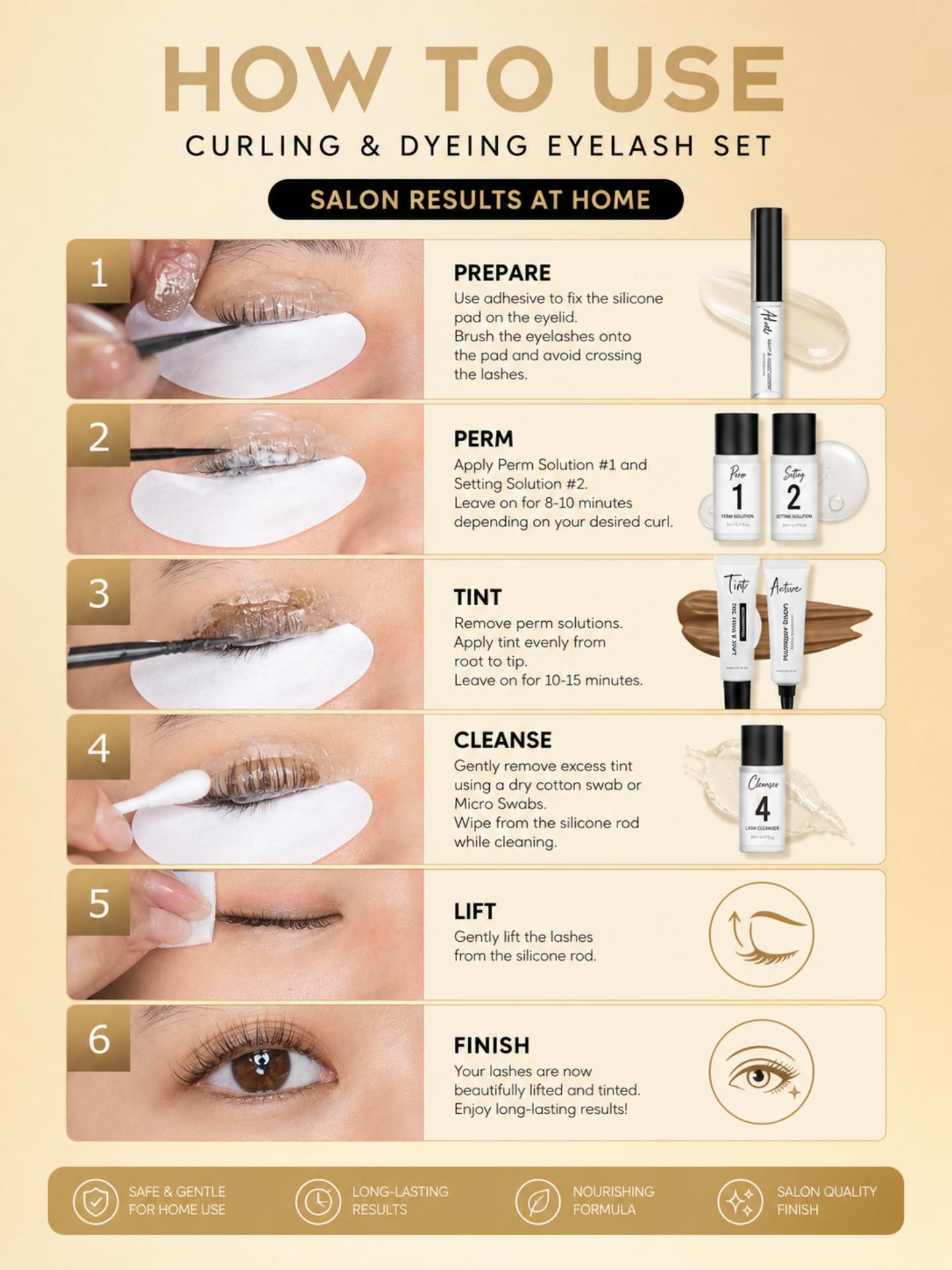 GOLLEE Lash Lift Color Kit Bro - огляд і ціна Brow Lamination Kit