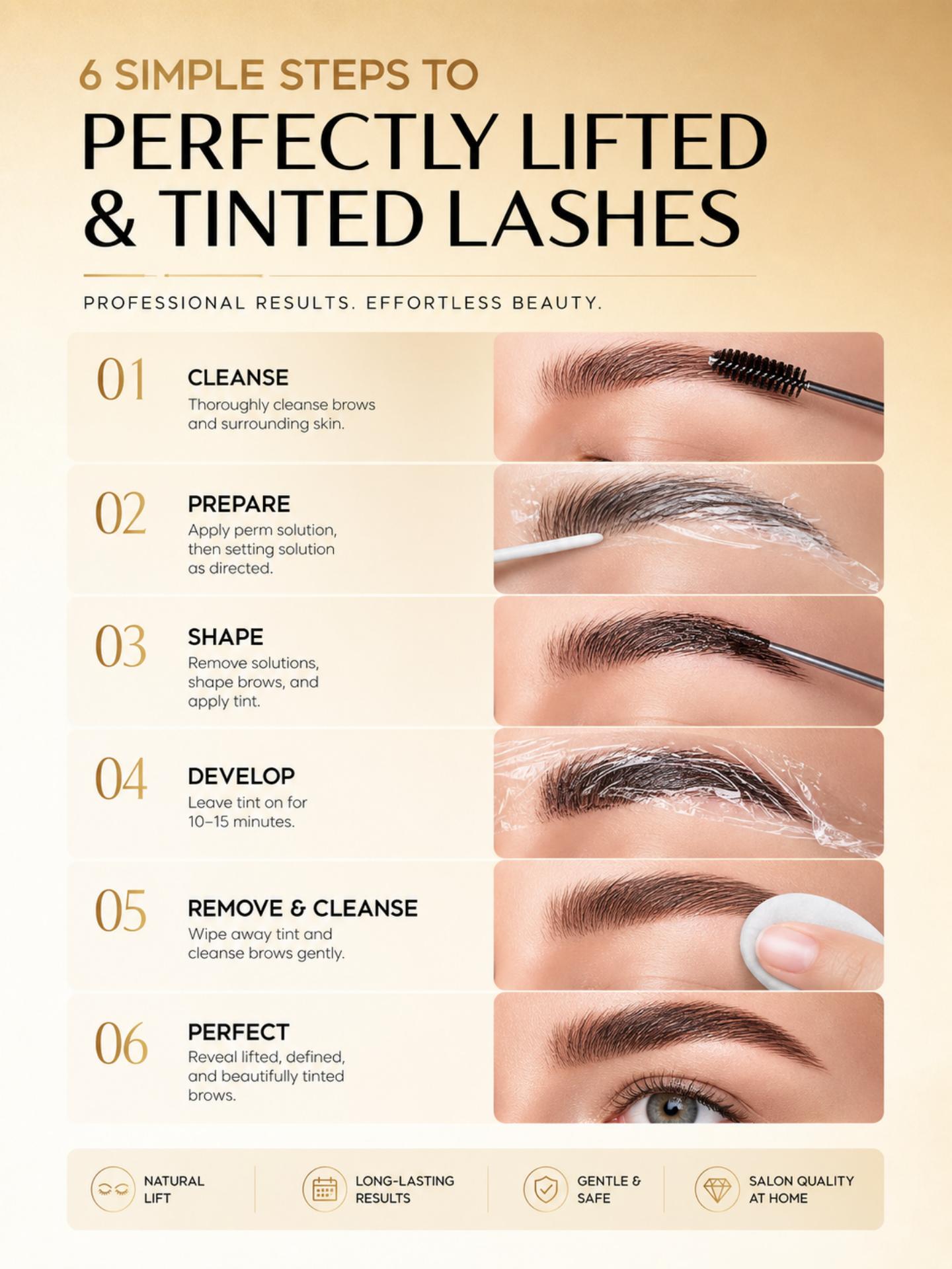 GOLLEE Lash Lift Color Kit Bro - огляд і ціна Brow Lamination Kit
