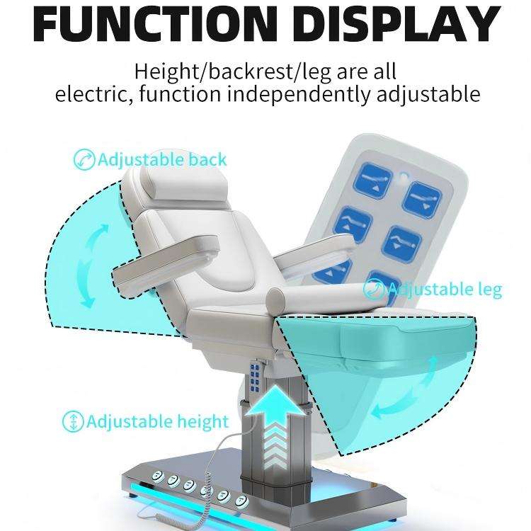 Electric Spa Massage Table Wit - огляд і ціна Spa Wellness Beauty