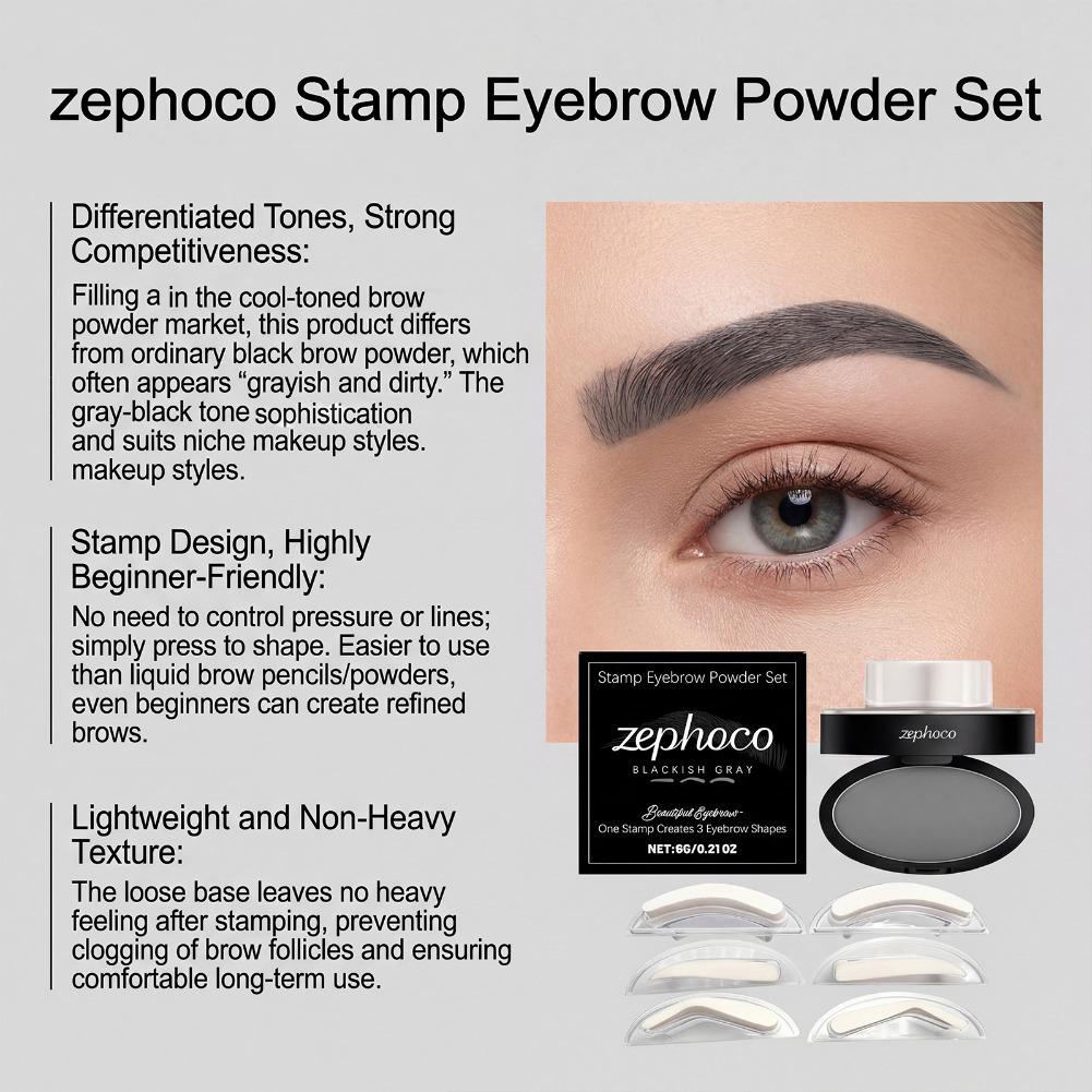 Eyebrow Powder Stamp Kit Water - огляд і ціна Brow Lamination Kit
