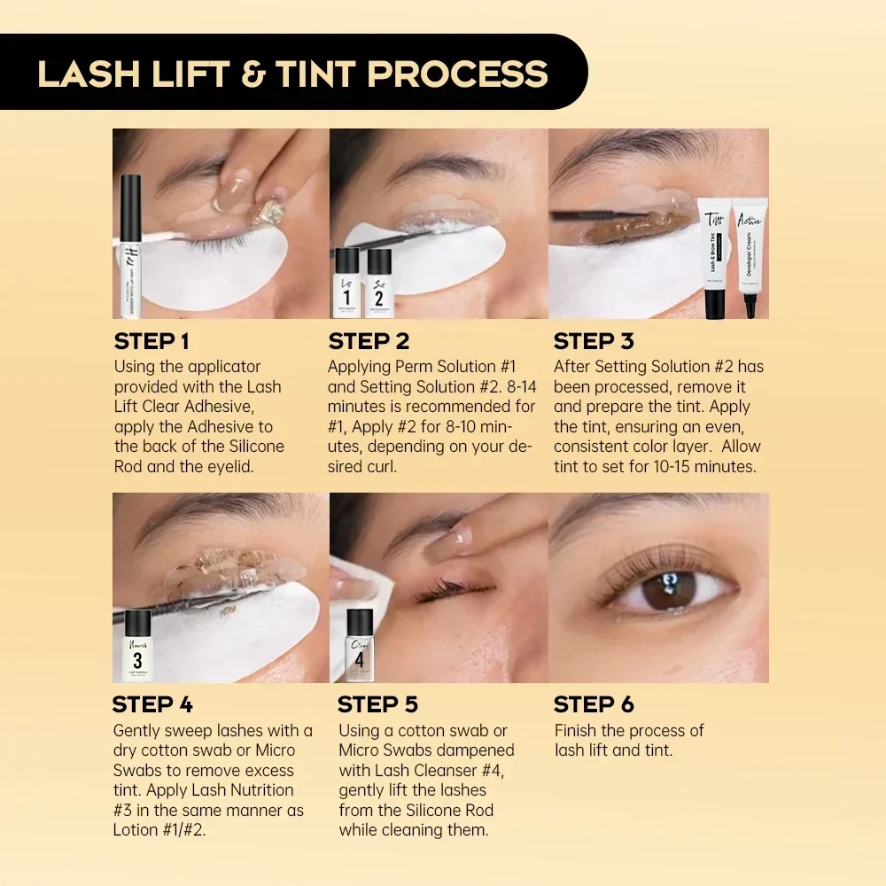 Gollee Lash Lift Kit 4 in 1 Br - огляд і ціна Brow Lamination Kit