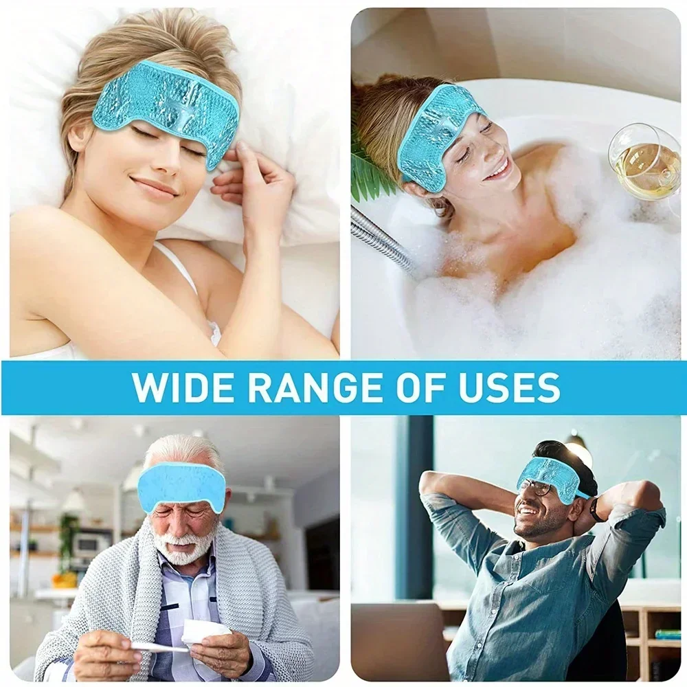 Hot/Cold Gel Bead Migraine Wra - огляд і ціна Spa Wellness Massage